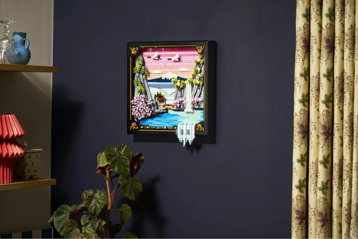 31218 Japanese Cherry Blossom Landscape