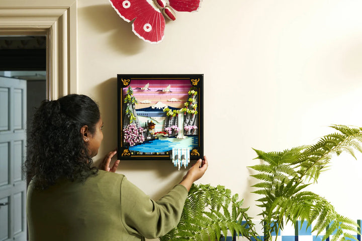 31218 Japanese Cherry Blossom Landscape