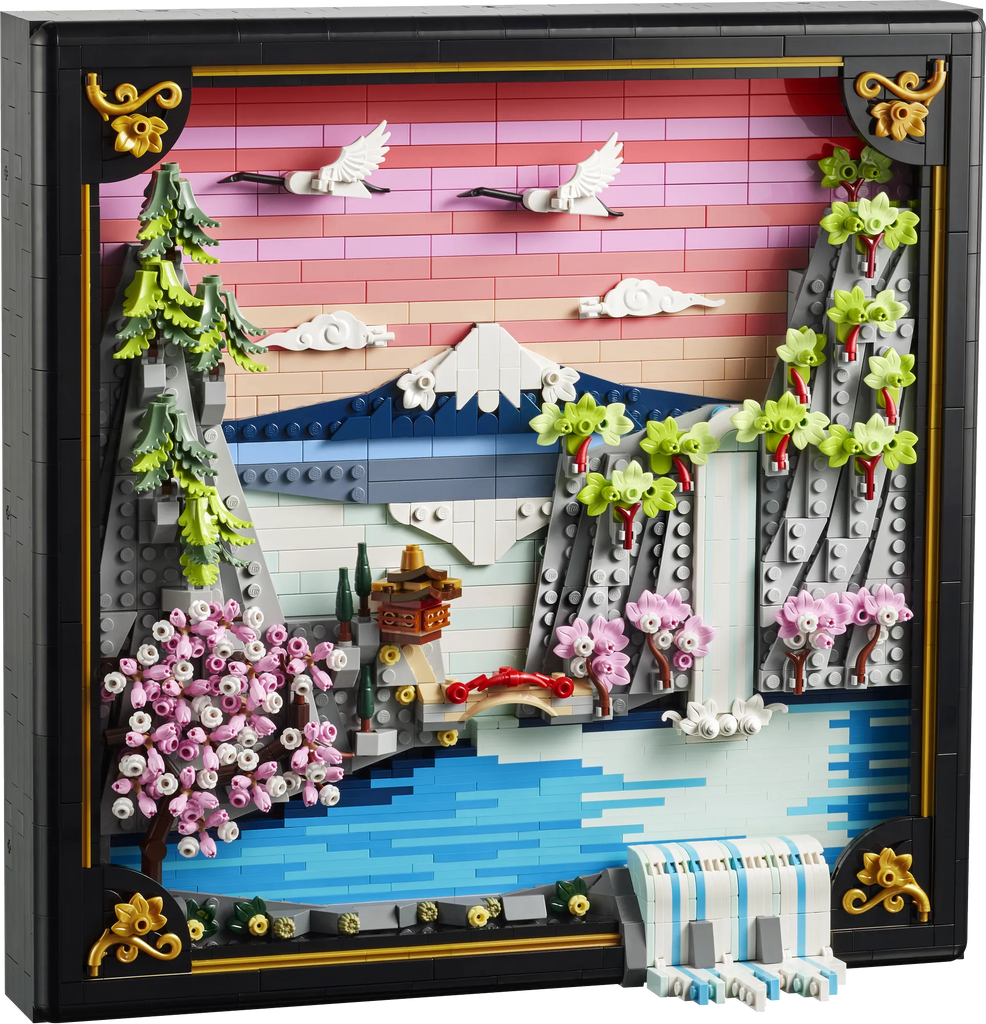 31218 Japanese Cherry Blossom Landscape – Box Of Bricks