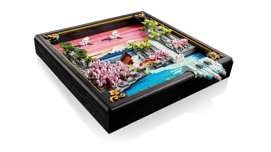 31218 Japanese Cherry Blossom Landscape