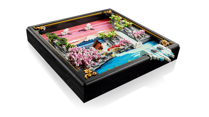 31218 Japanese Cherry Blossom Landscape