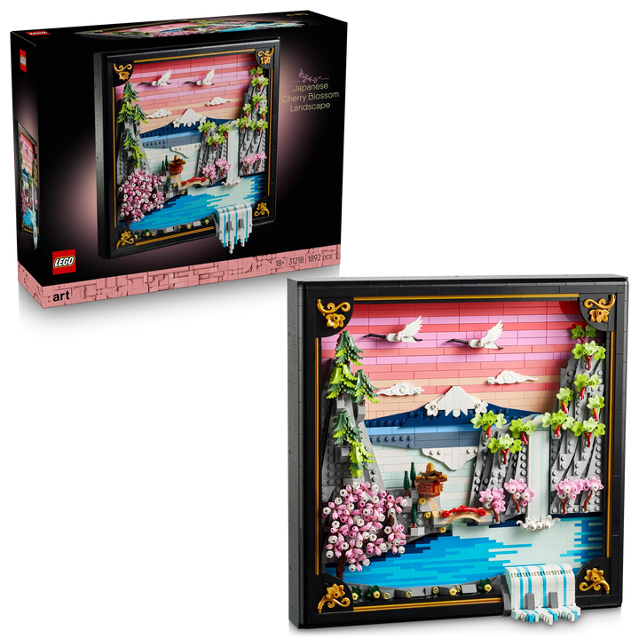 31218 Japanese Cherry Blossom Landscape