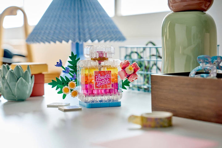 31383 Floral Decor Perfume Bottle