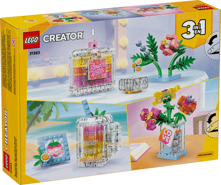 31383 Floral Decor Perfume Bottle