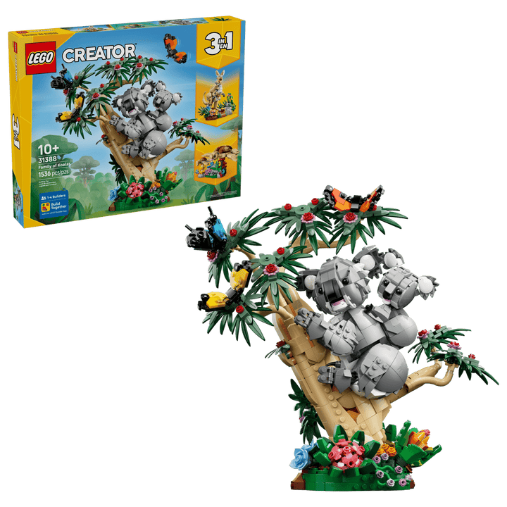 31388 Wild Animals: Family of Koalas