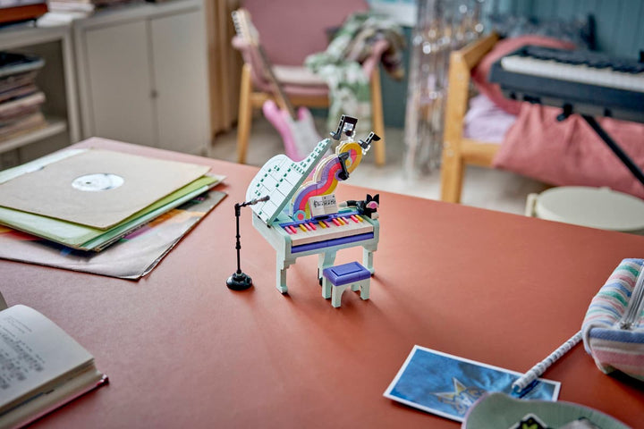 31392 Music Decor Piano with Cat