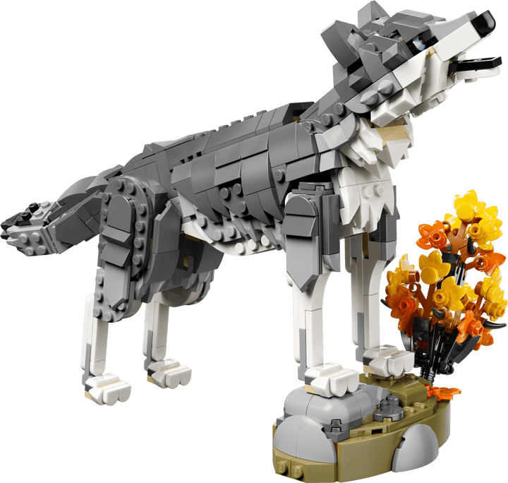 31393 Forest Animals: Gray Wolf