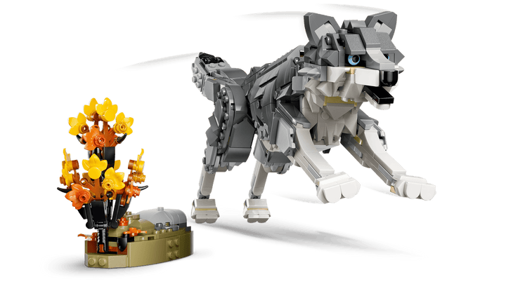 31393 Forest Animals: Gray Wolf