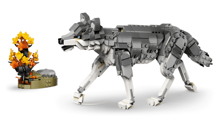 31393 Forest Animals: Gray Wolf