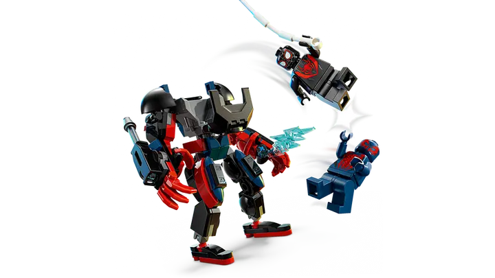 76337 Miles Morales Mech vs. Spider-Man 2099