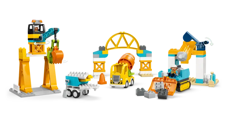 10476 3 in 1 Construction Site and Vehicles