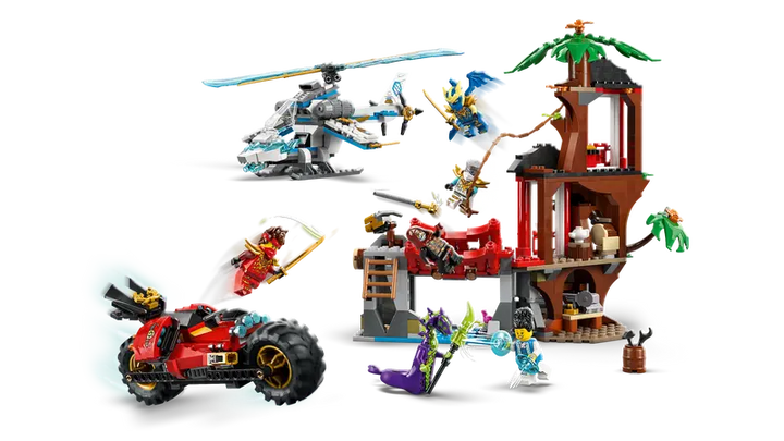 71857 Ninja Vehicle Tree House Battle