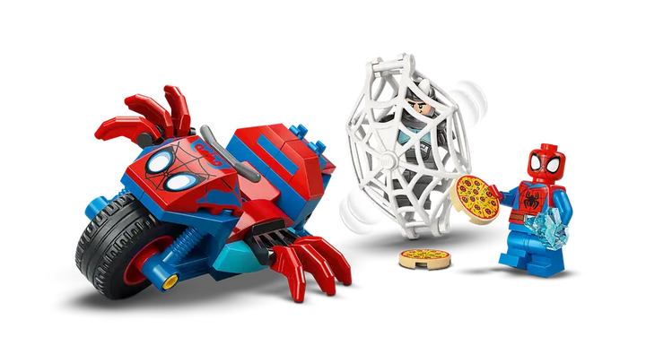 11206 Spidey on his Motorcycle vs. Rhino