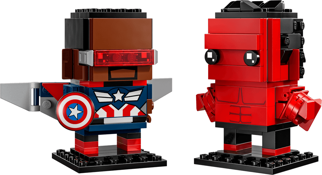 40668 Captain America & Red Hulk Figures