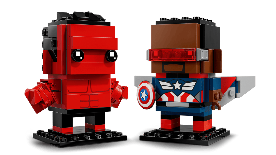 40668 Captain America & Red Hulk Figures