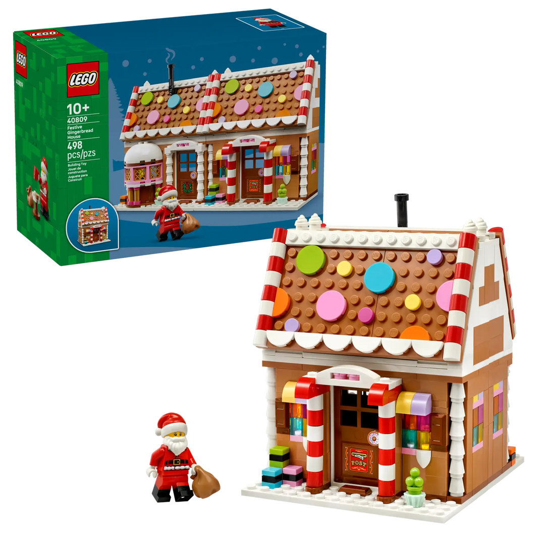 40809 Festive Gingerbread House
