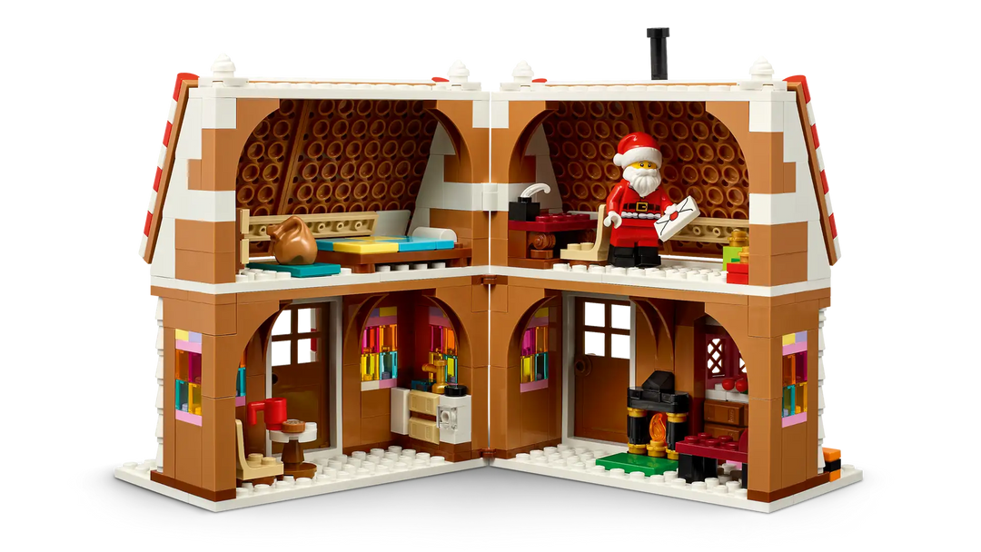 40809 Festive Gingerbread House