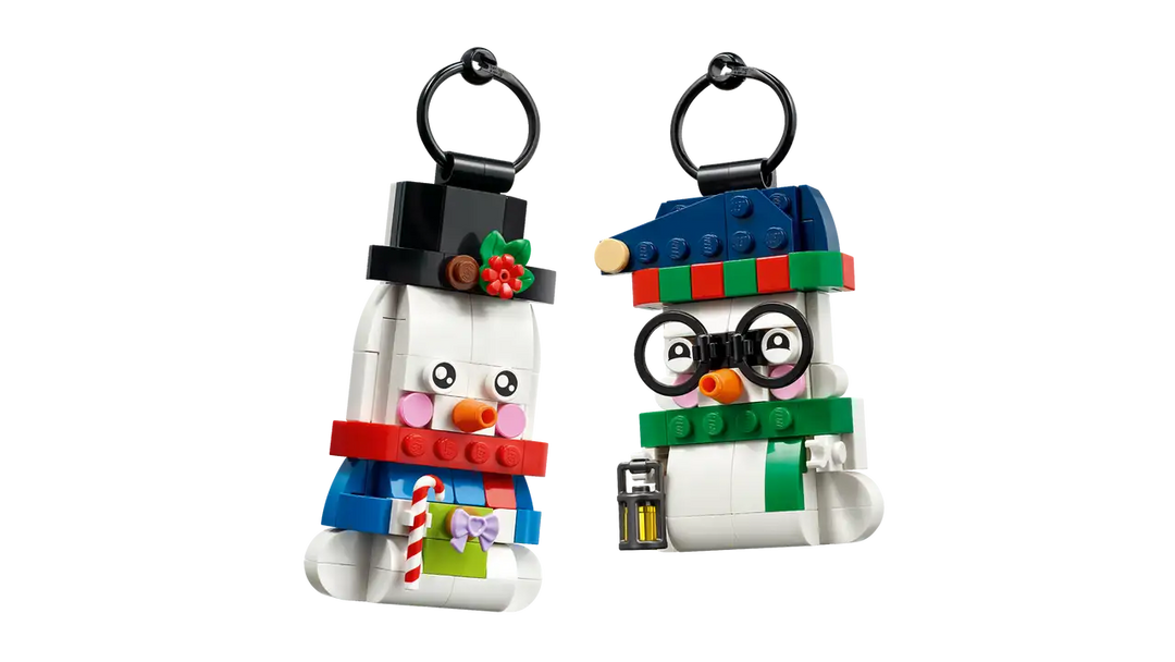 40812 Snowman Ornaments