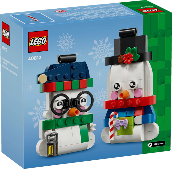 40812 Snowman Ornaments