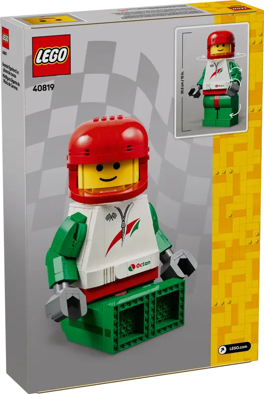 40819 Up-Scaled Racing Driver Minifigure