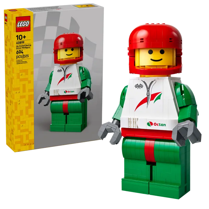 40819 Up-Scaled Racing Driver Minifigure