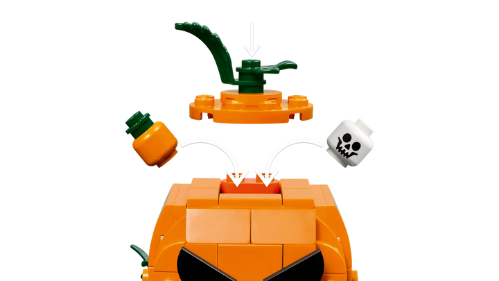 40822 Jack O Lantern Pickup Truck