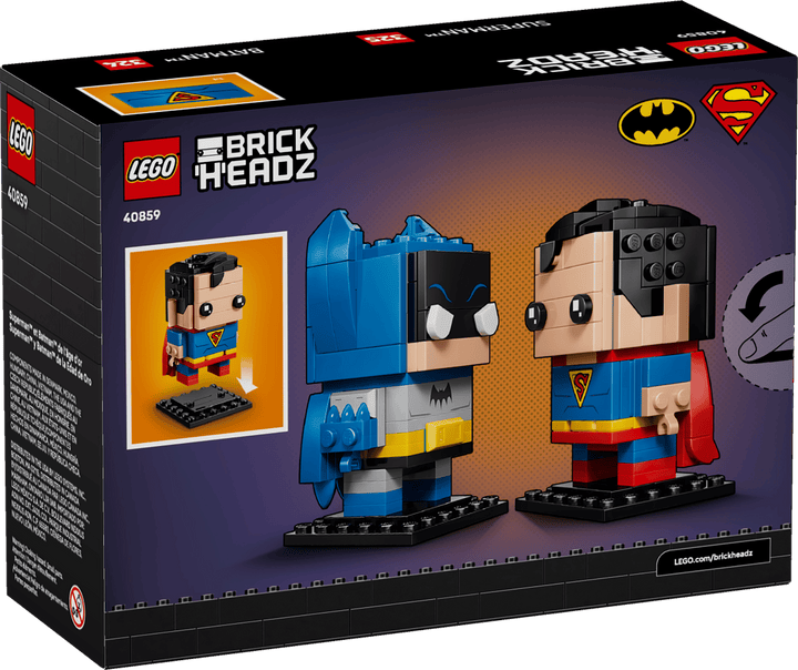40859 Golden Age Superman™ and Batman™ Figures