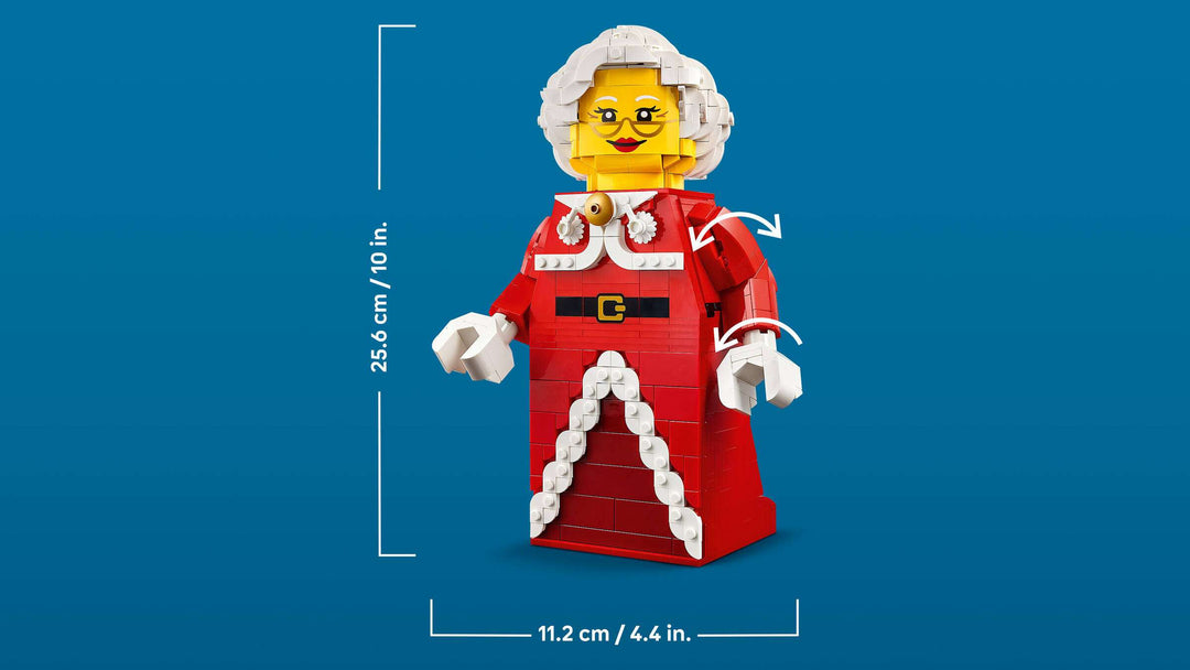 40875 Up-Scaled Mrs. Claus Minifigure
