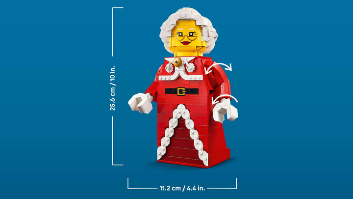 40875 Up-Scaled Mrs. Claus Minifigure