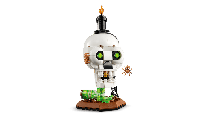 40883 Halloween Skull Candle