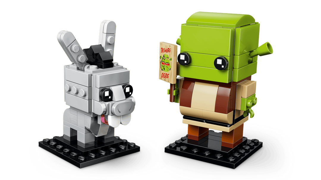 40923 BrickHeadz Shrek, Donkey And Gingy Figures