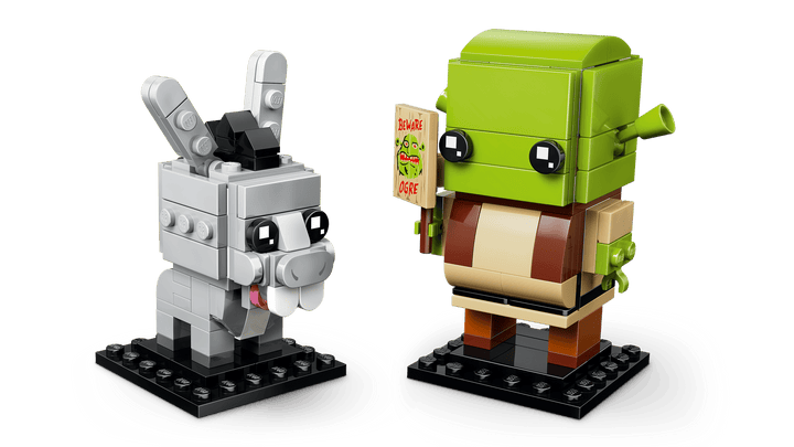 40923 BrickHeadz Shrek, Donkey And Gingy Figures