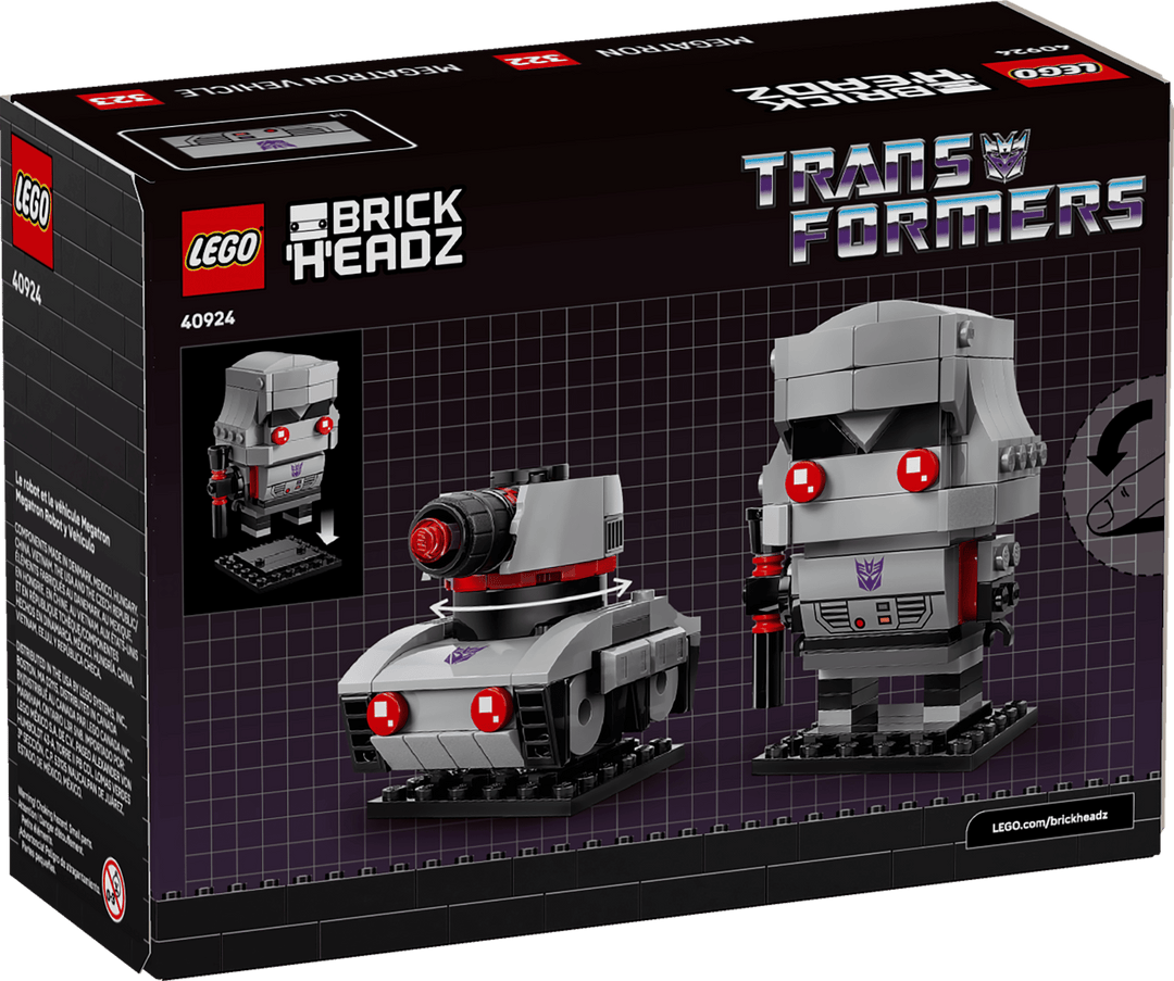 40924 BrickHeadz Megatron Robot And Vehicle