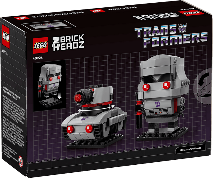 40924 BrickHeadz Megatron Robot And Vehicle
