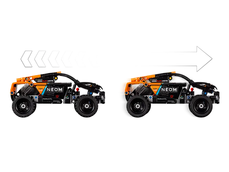 42166 NEOM McLaren Extreme E Race Car – Box Of Bricks