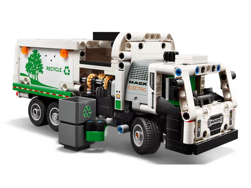 42167 Mack LR Electric Garbage Truck Box Of Bricks