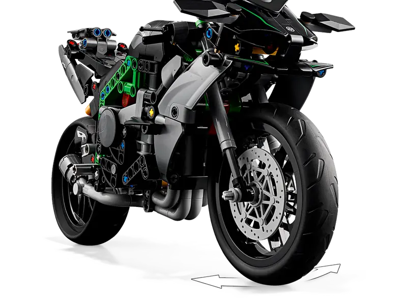 42170 Kawasaki Ninja H2R Motorcycle – Box Of Bricks