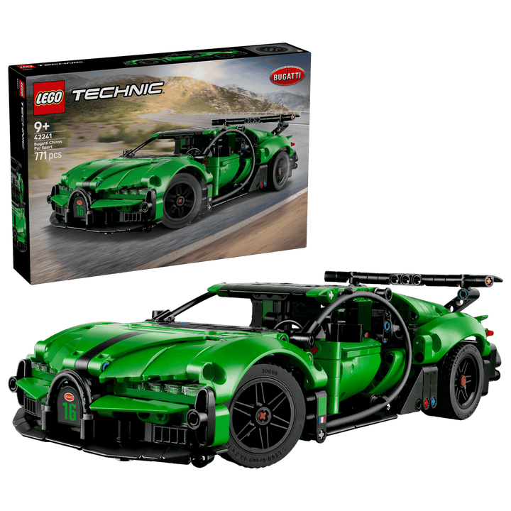 42241 Green Bugatti Chiron Pur Sport Hypercar