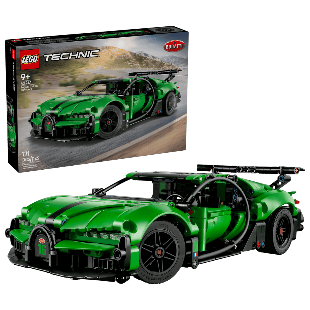 42241 Green Bugatti Chiron Pur Sport Hypercar