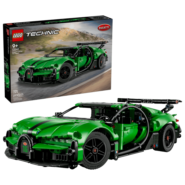 42241 Green Bugatti Chiron Pur Sport Hypercar