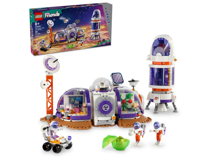 42605 Mars Space Base and Rocket