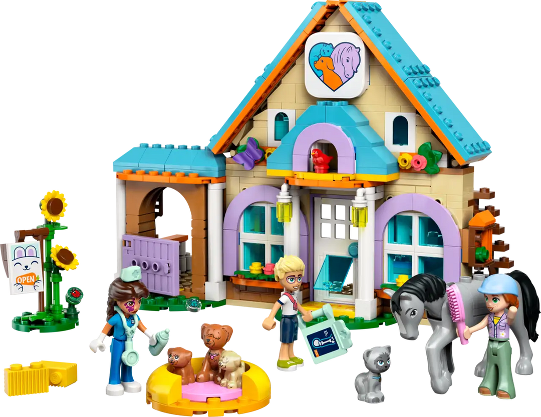 Lego Friends Heartlake Vet Clinic 42651 Horse And Pet Vet Clinic
