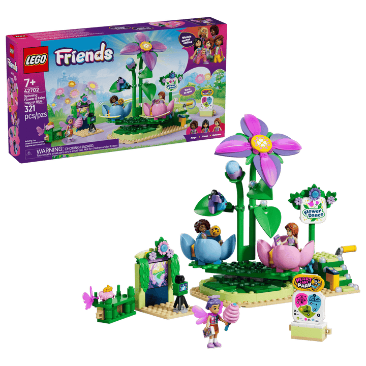 42702 Spinning Flower & Fairy Teacup Ride