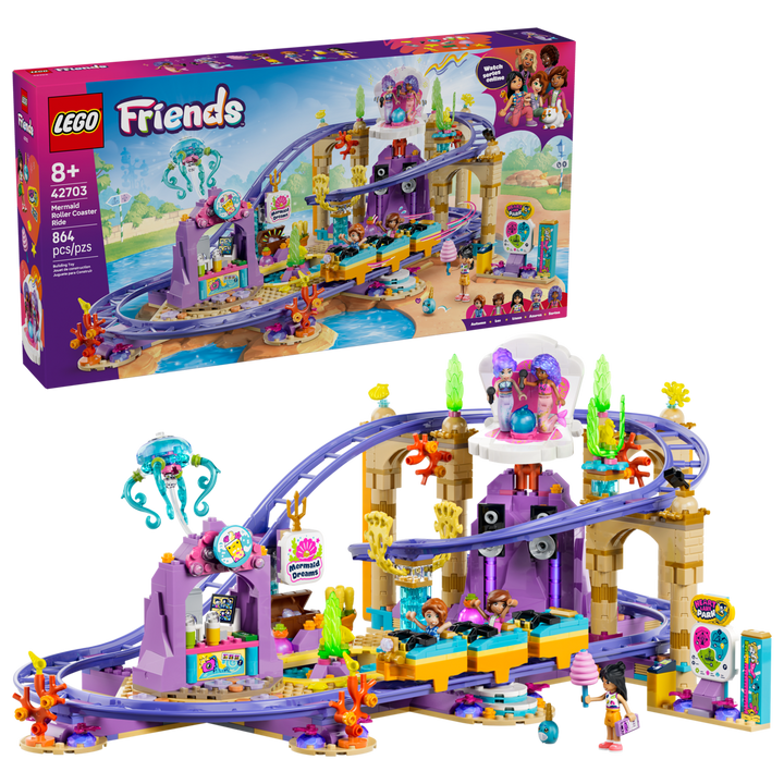 42703 Mermaid Roller Coaster Ride