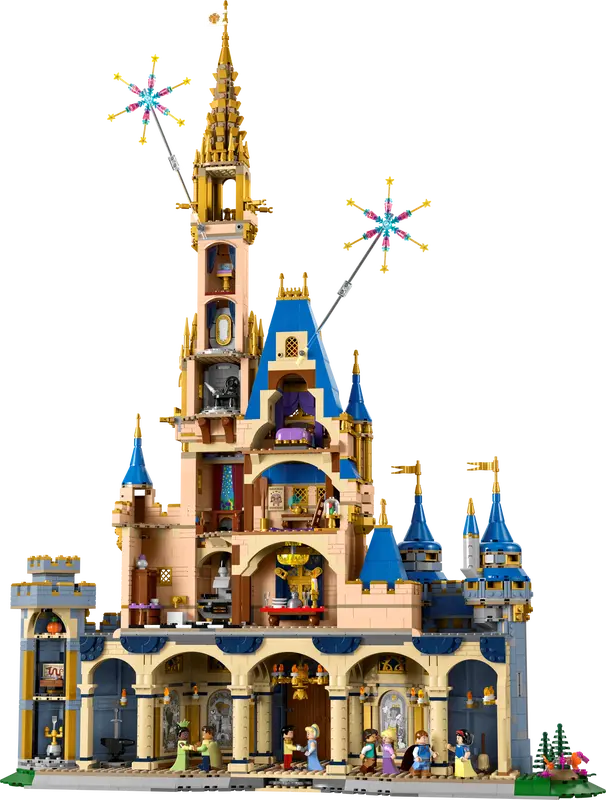 Lego disney castle half price hotsell