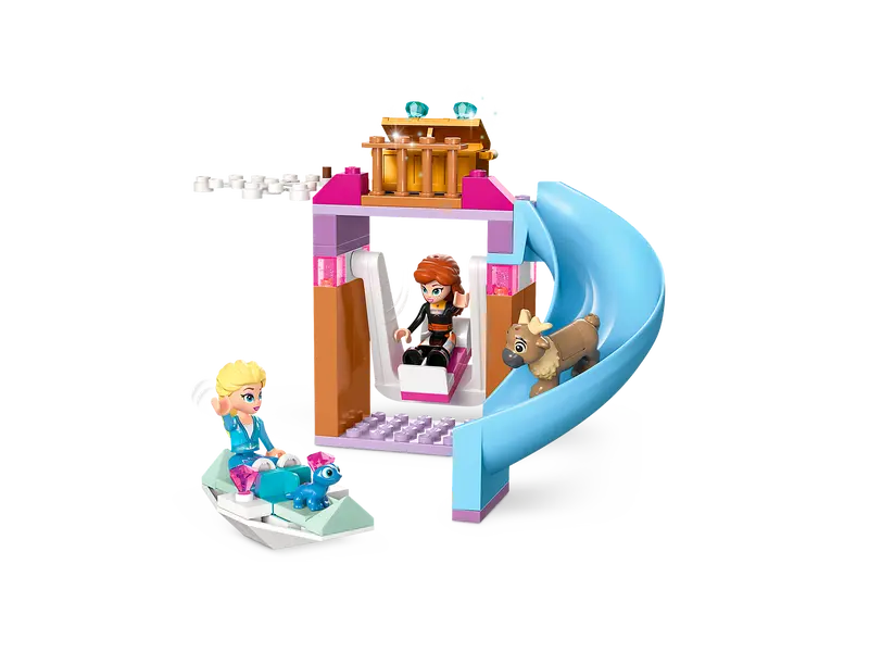Lego elsa castle instructions sale