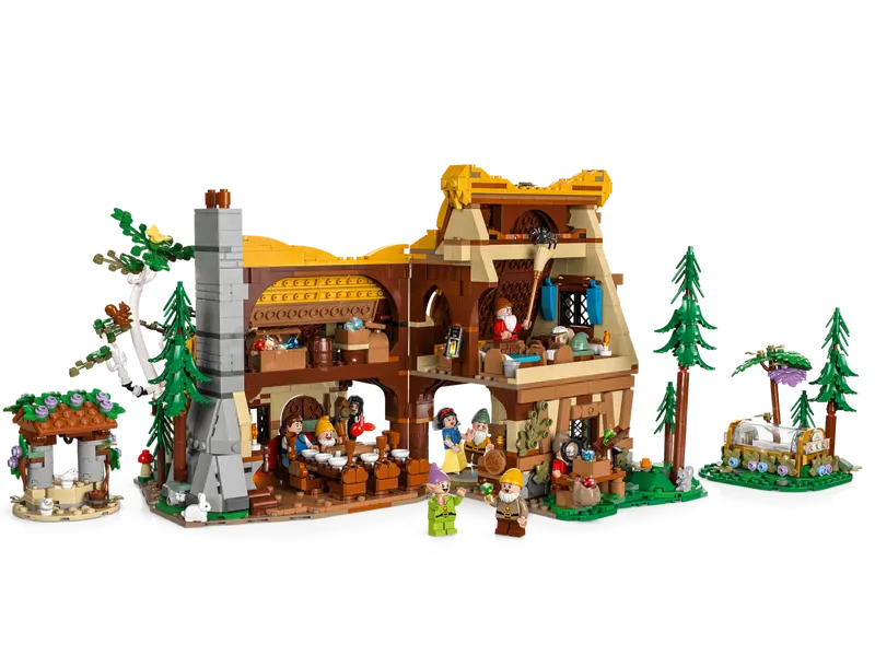 43242 Snow White and the Seven Dwarfs' Cottage – Box Of Bricks