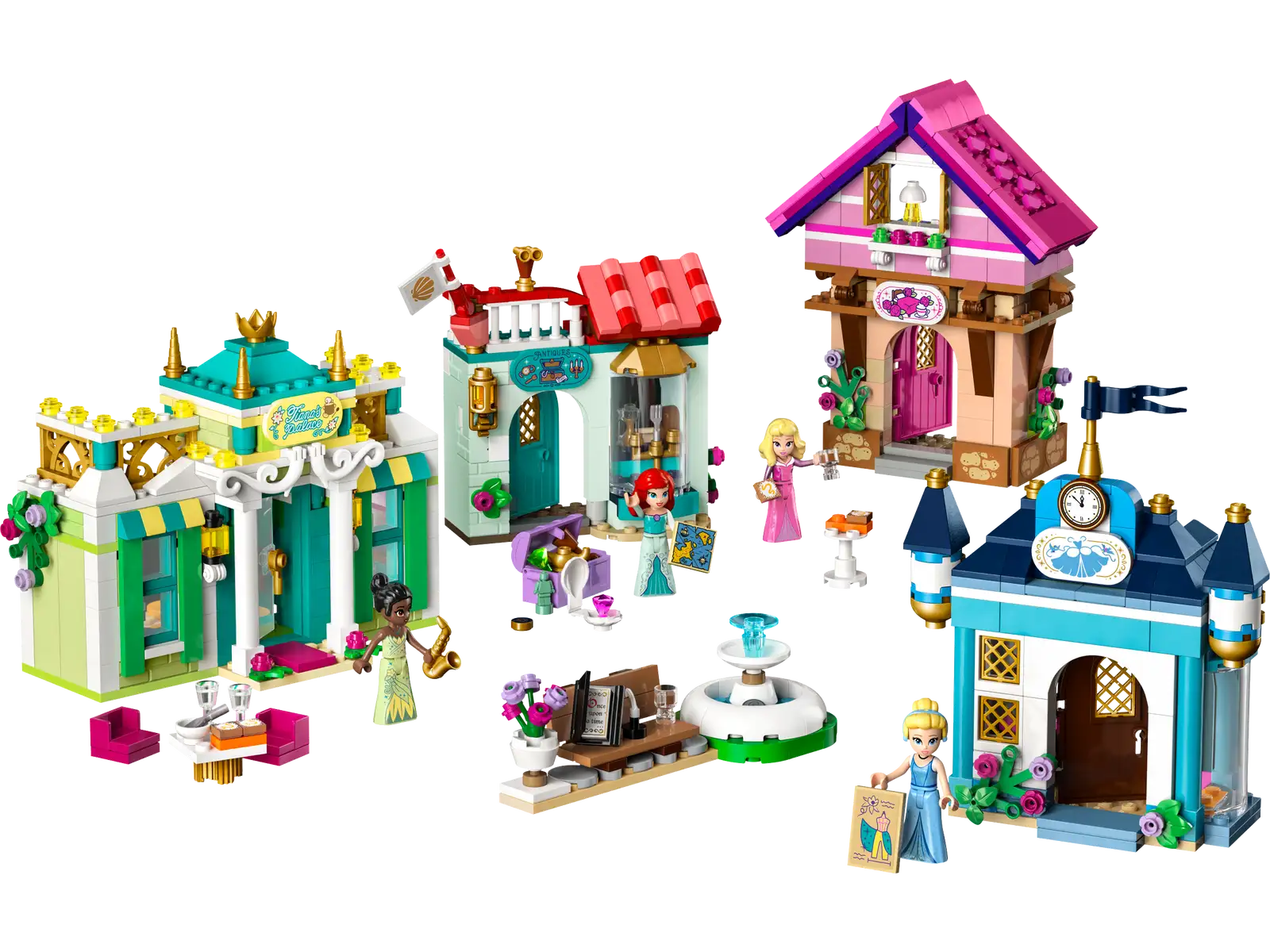 LEGO® Disney Princess Wish Asha in the City of Rosas 154 Piece Buildin