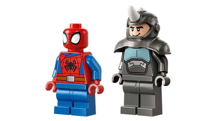11206 Spidey on his Motorcycle vs. Rhino