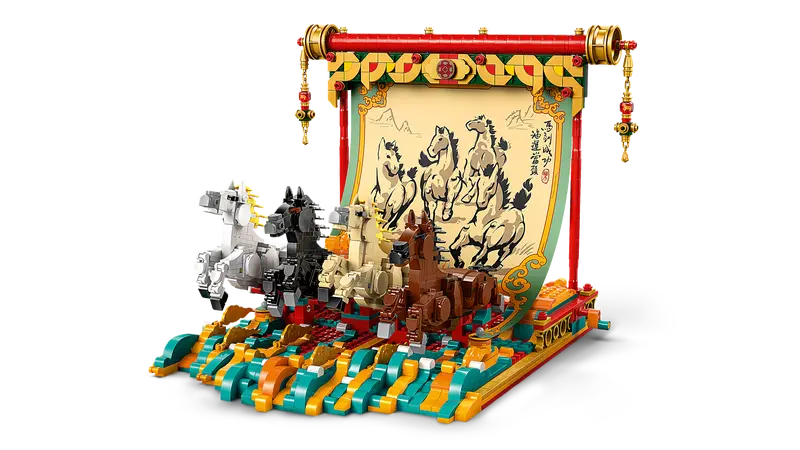 80119 Galloping Horses Canvas